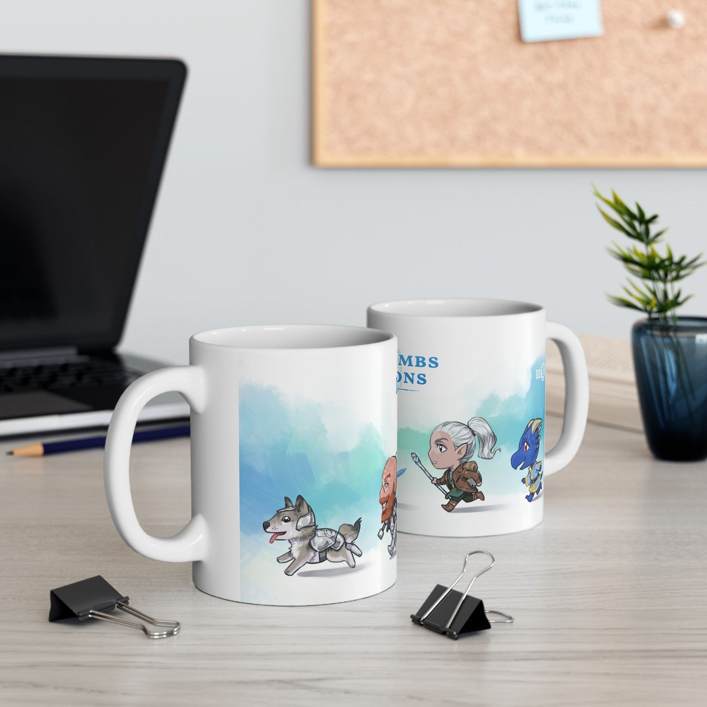 Dumb-Dumbs & Dragons: Chibi Mugs