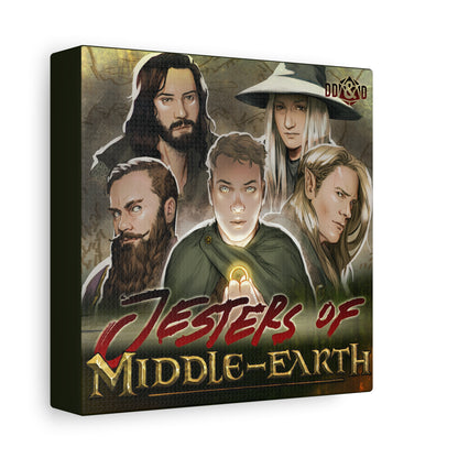 Jesters of Middle-earth Logo Canvas Print