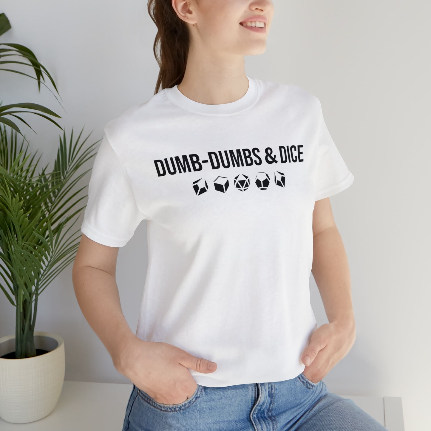 Dumb-Dumbs & Dice: Company and Dice Tee