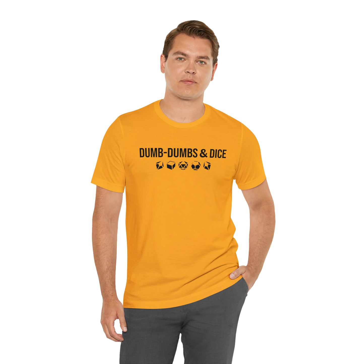 Dumb-Dumbs & Dice: Company and Dice Tee