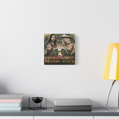 Jesters of Middle-earth Logo Canvas Print