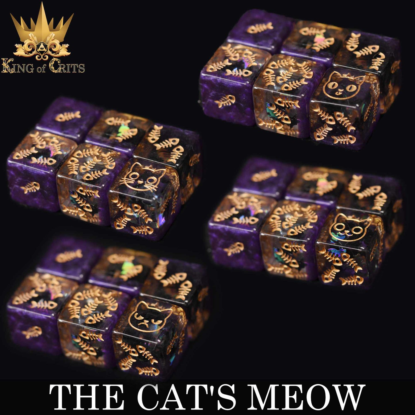 The Cat's Meow 11 Dice Set