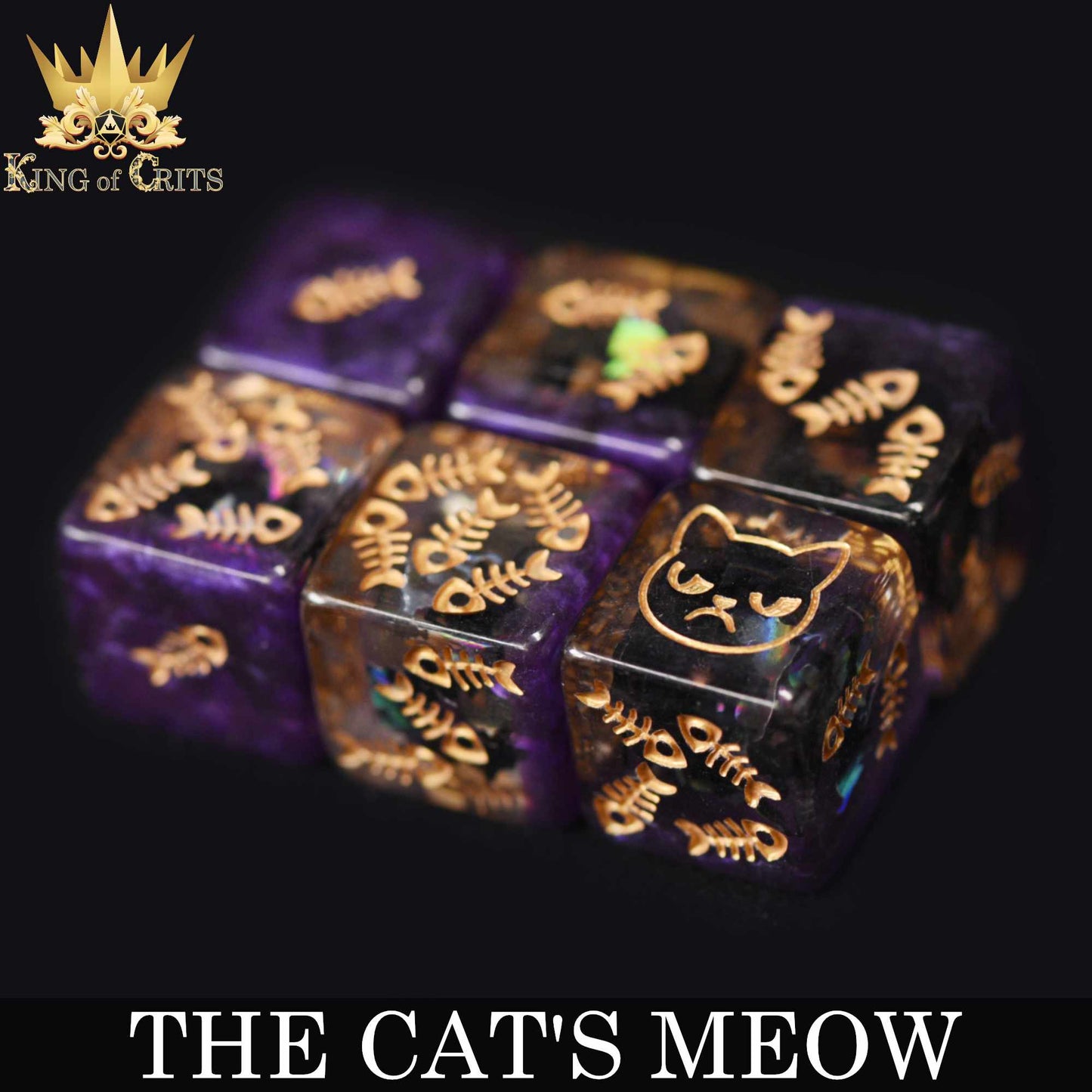 The Cat's Meow 11 Dice Set