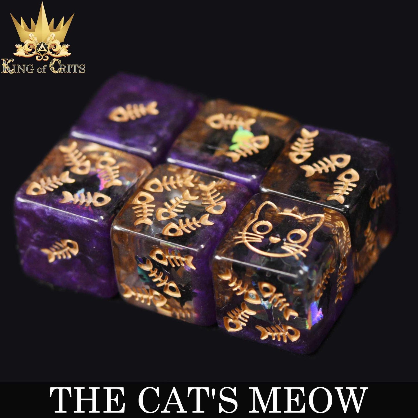 The Cat's Meow 11 Dice Set