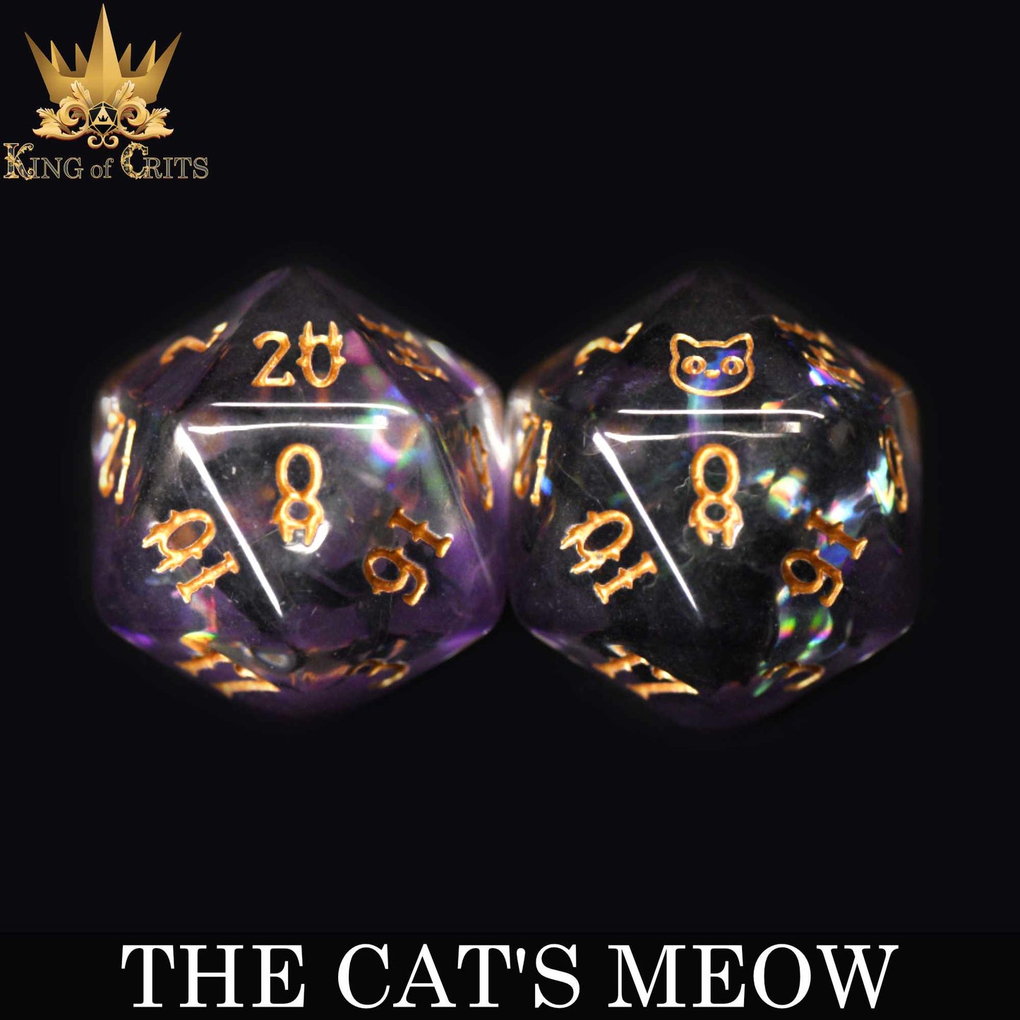 The Cat's Meow 11 Dice Set