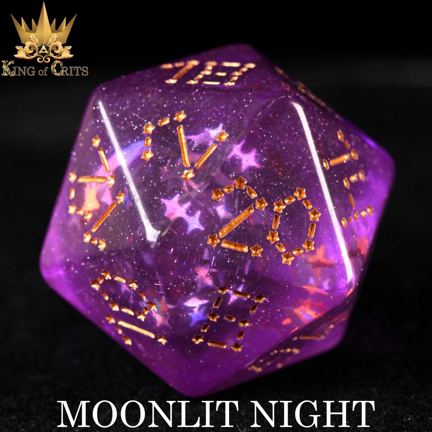 Moonlit Night 12 Dice Set