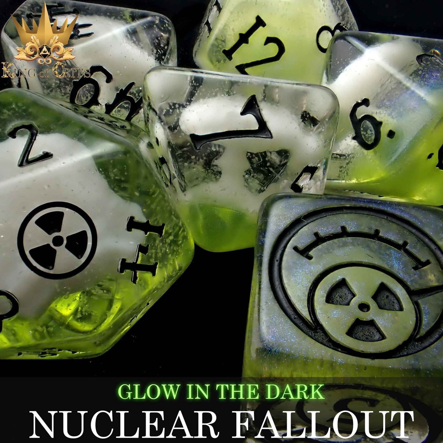 Nuclear Fallout 11 Dice Set