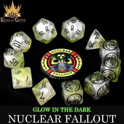 Nuclear Fallout 11 Dice Set