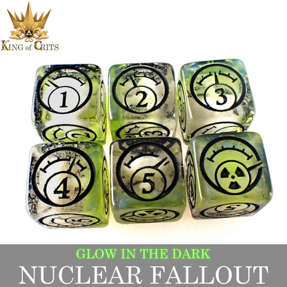 Nuclear Fallout 11 Dice Set