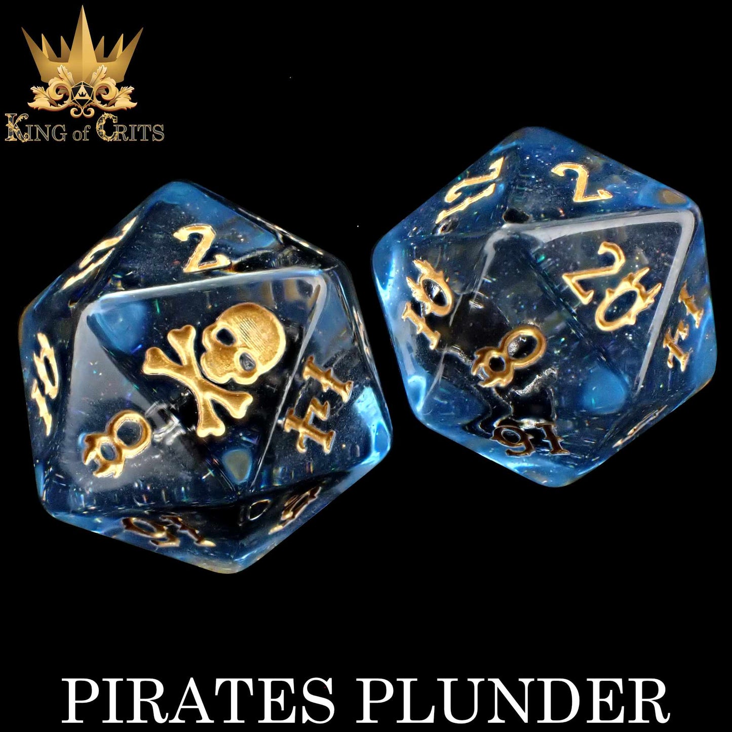 Pirates Plunder 11 Dice Set