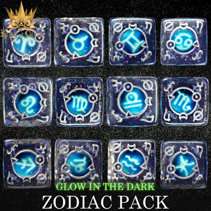 Zodiac Pack 12D6 Dice Set