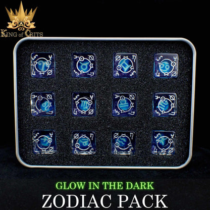 Zodiac Pack 12D6 Dice Set