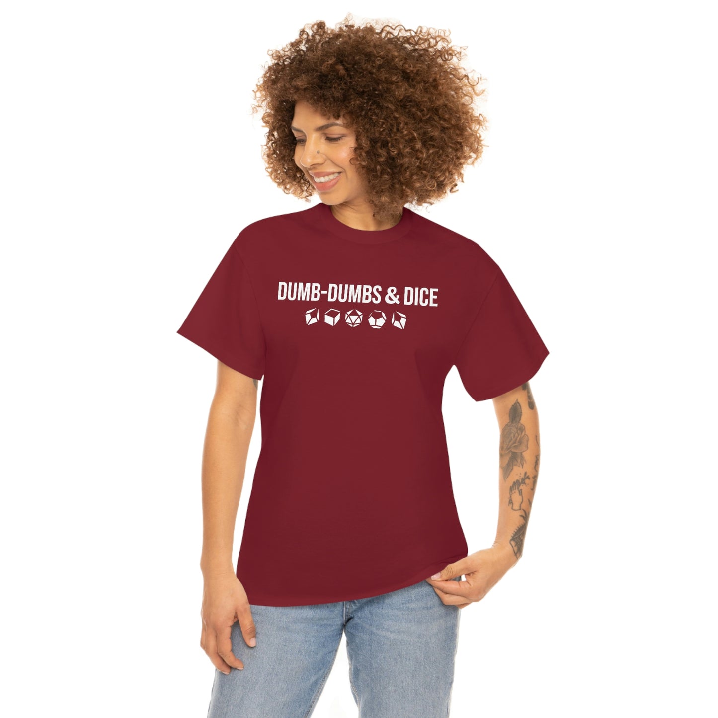 Dumb-Dumbs & Dice: Company and Dice Tee