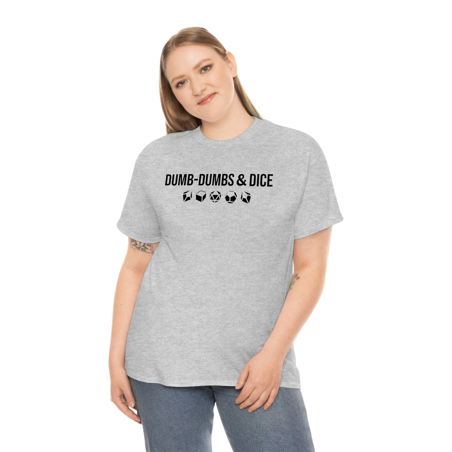 Dumb-Dumbs & Dice: Company and Dice Tee