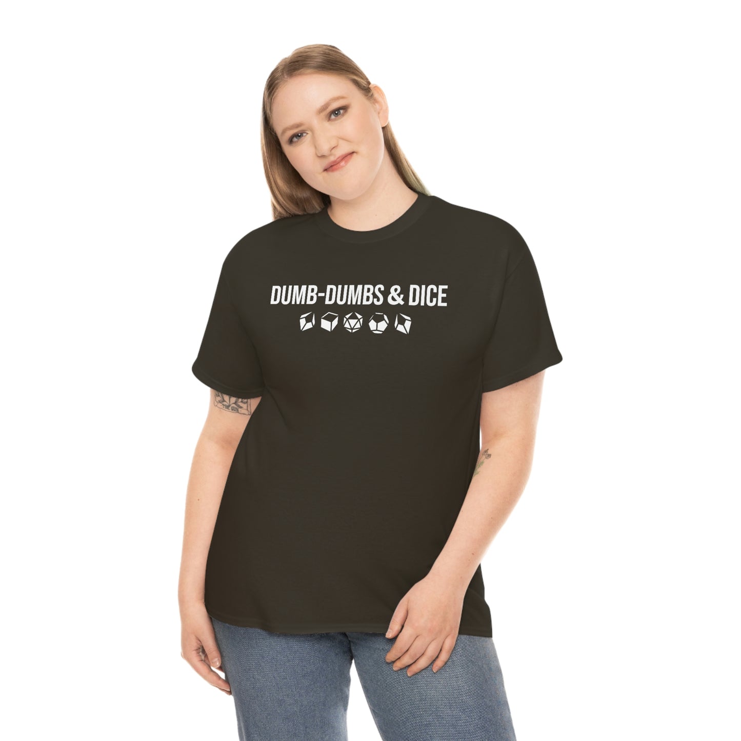 Dumb-Dumbs & Dice: Company and Dice Tee