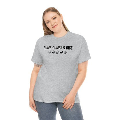 Dumb-Dumbs & Dice: Company and Dice Tee