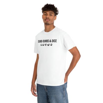 Dumb-Dumbs & Dice: Company and Dice Tee