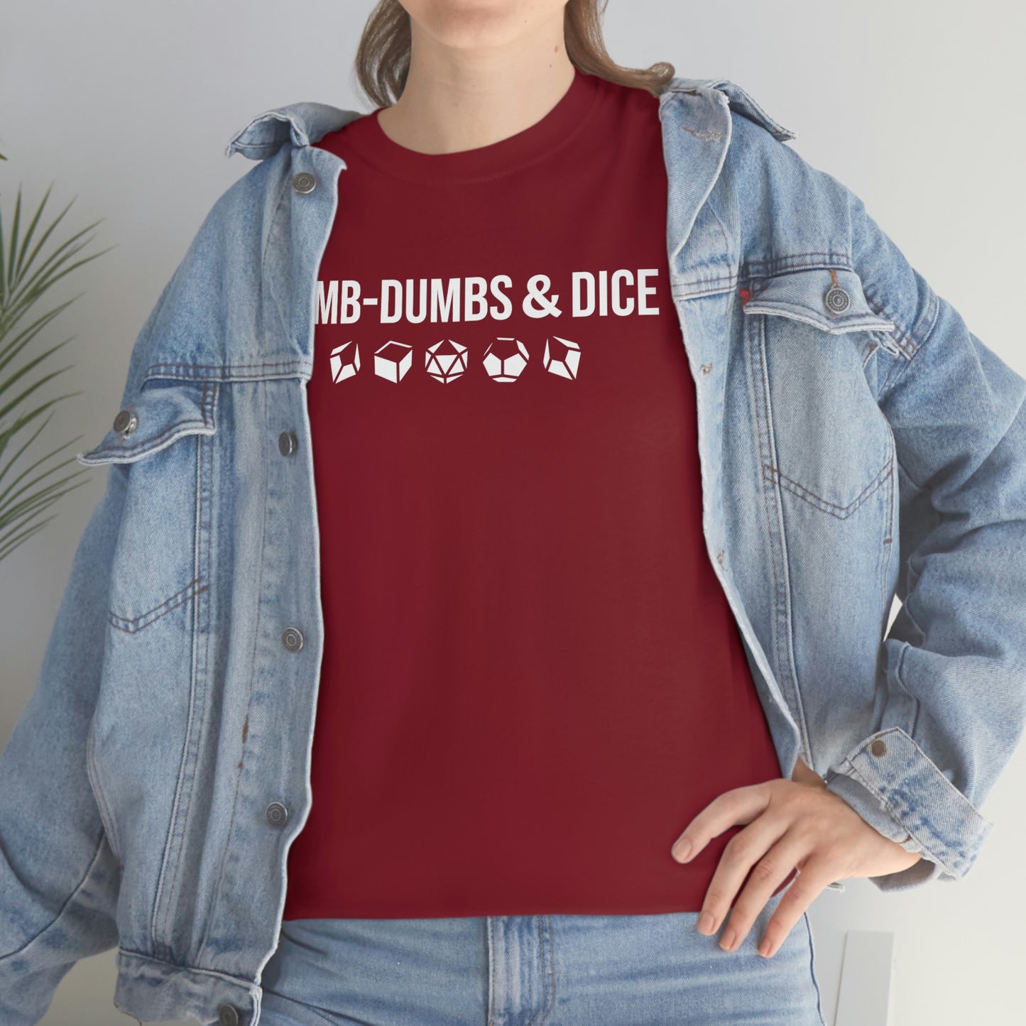 Dumb-Dumbs & Dice: Company and Dice Tee