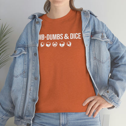 Dumb-Dumbs & Dice: Company and Dice Tee