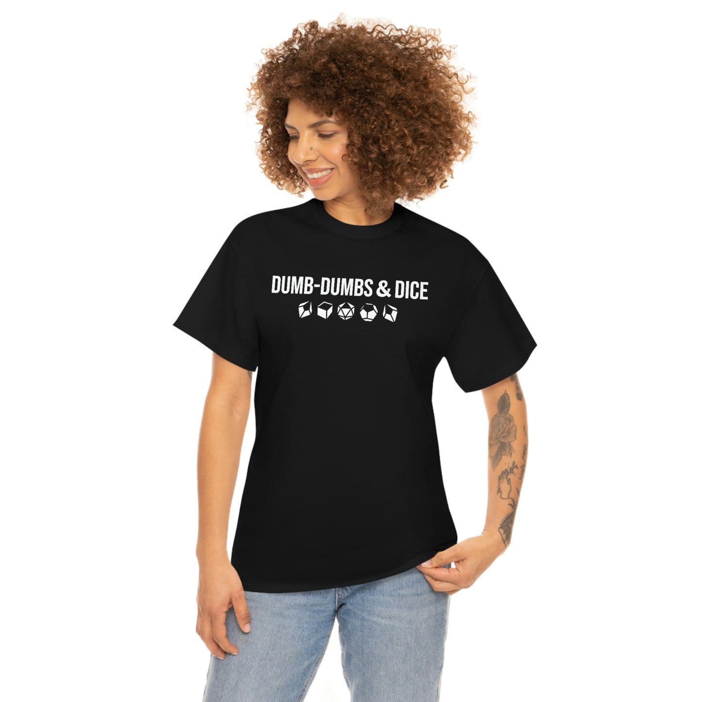 Dumb-Dumbs & Dice: Company and Dice Tee