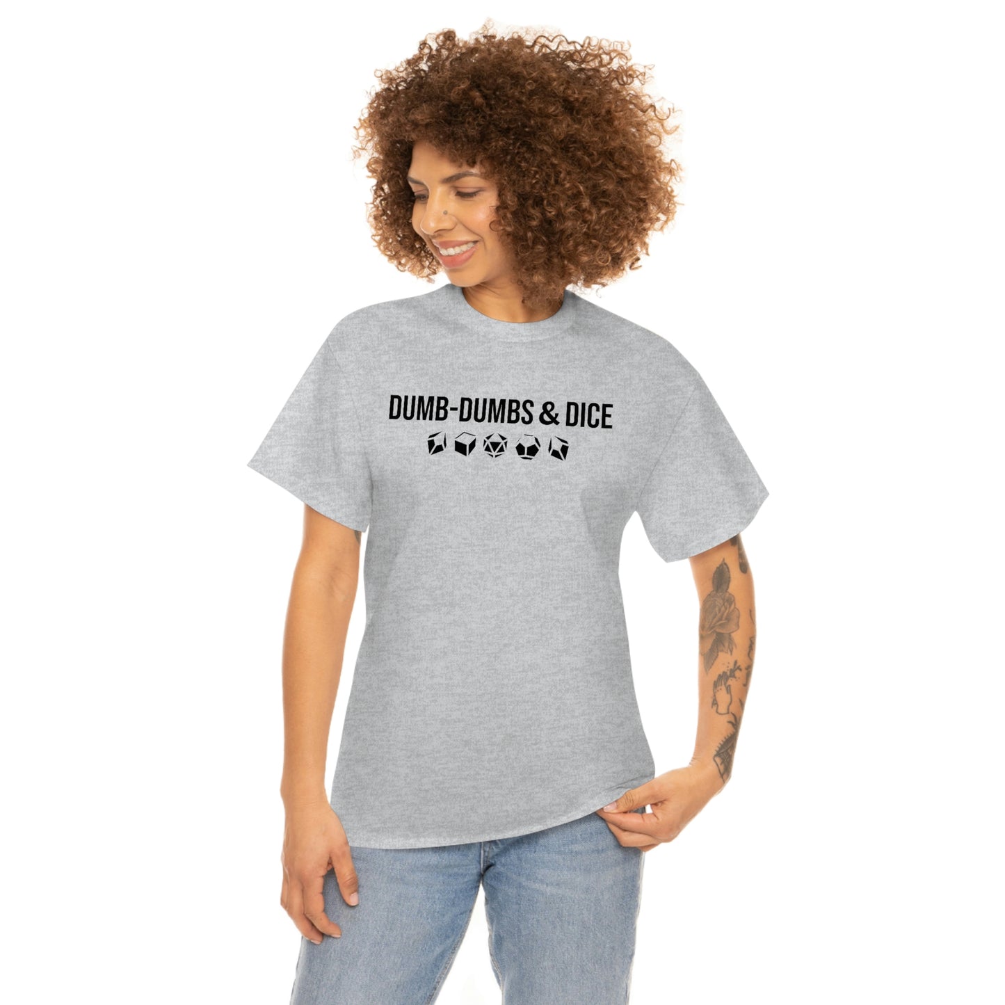 Dumb-Dumbs & Dice: Company and Dice Tee