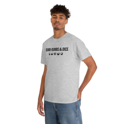 Dumb-Dumbs & Dice: Company and Dice Tee