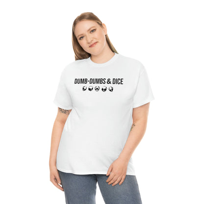 Dumb-Dumbs & Dice: Company and Dice Tee