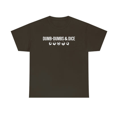 Dumb-Dumbs & Dice: Company and Dice Tee